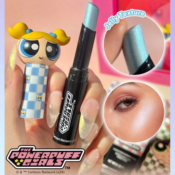 The Powerpuff Girls X SHEGLAM Power-Shimmer Stick-Everything Nice Highlighter - Picture 1 of 5
